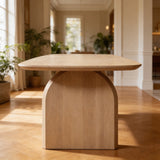 Tafel Deens Ovaal Eikenhout - Luna