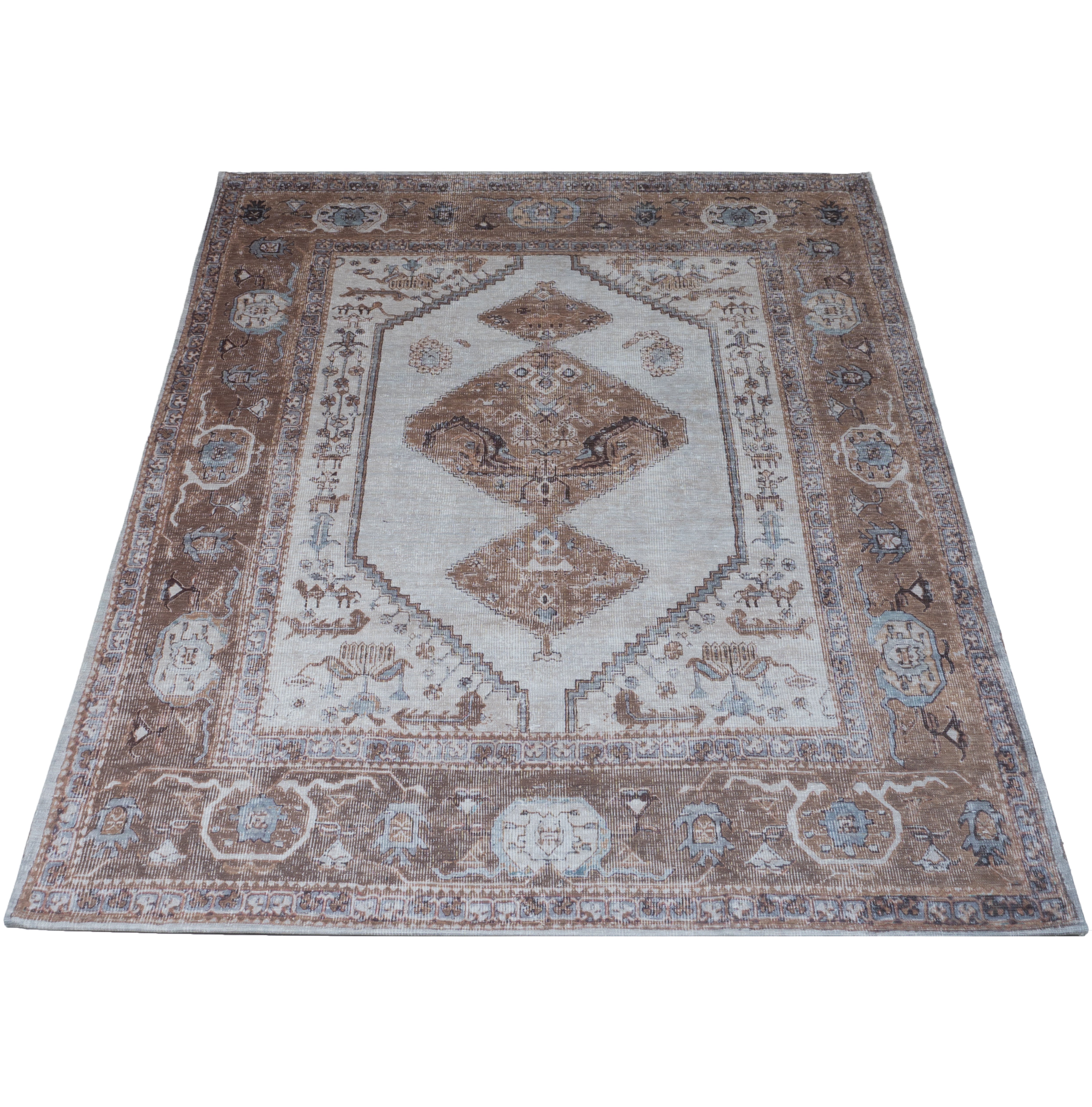 Vloerkleed Karaca Brown 08