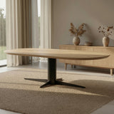 Plat ovaal Eikenhout - Kolompoot xl