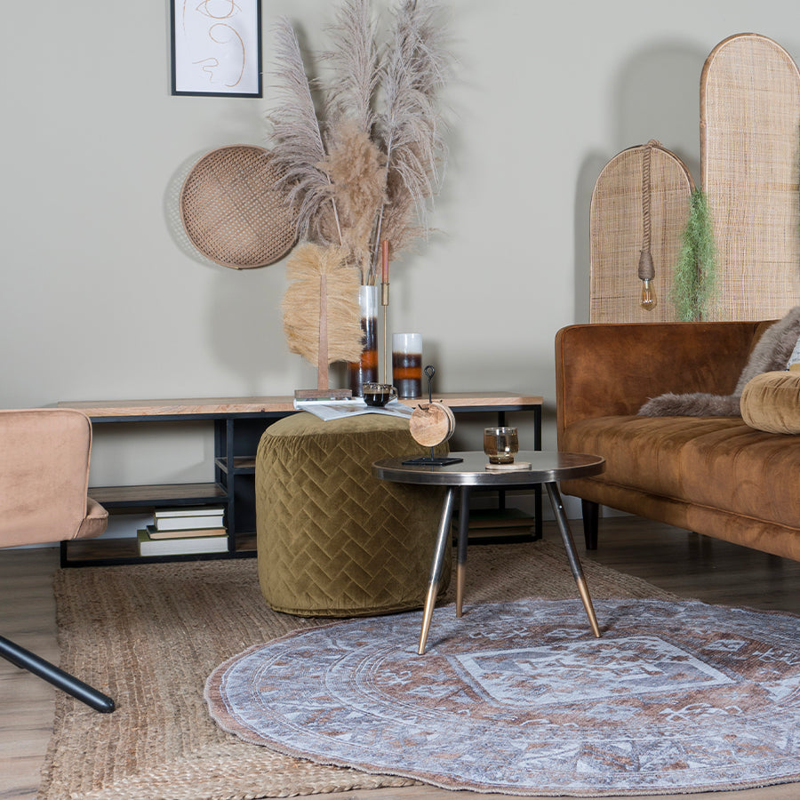 Vloerkleed Laria Brown 5 Rond - view 2