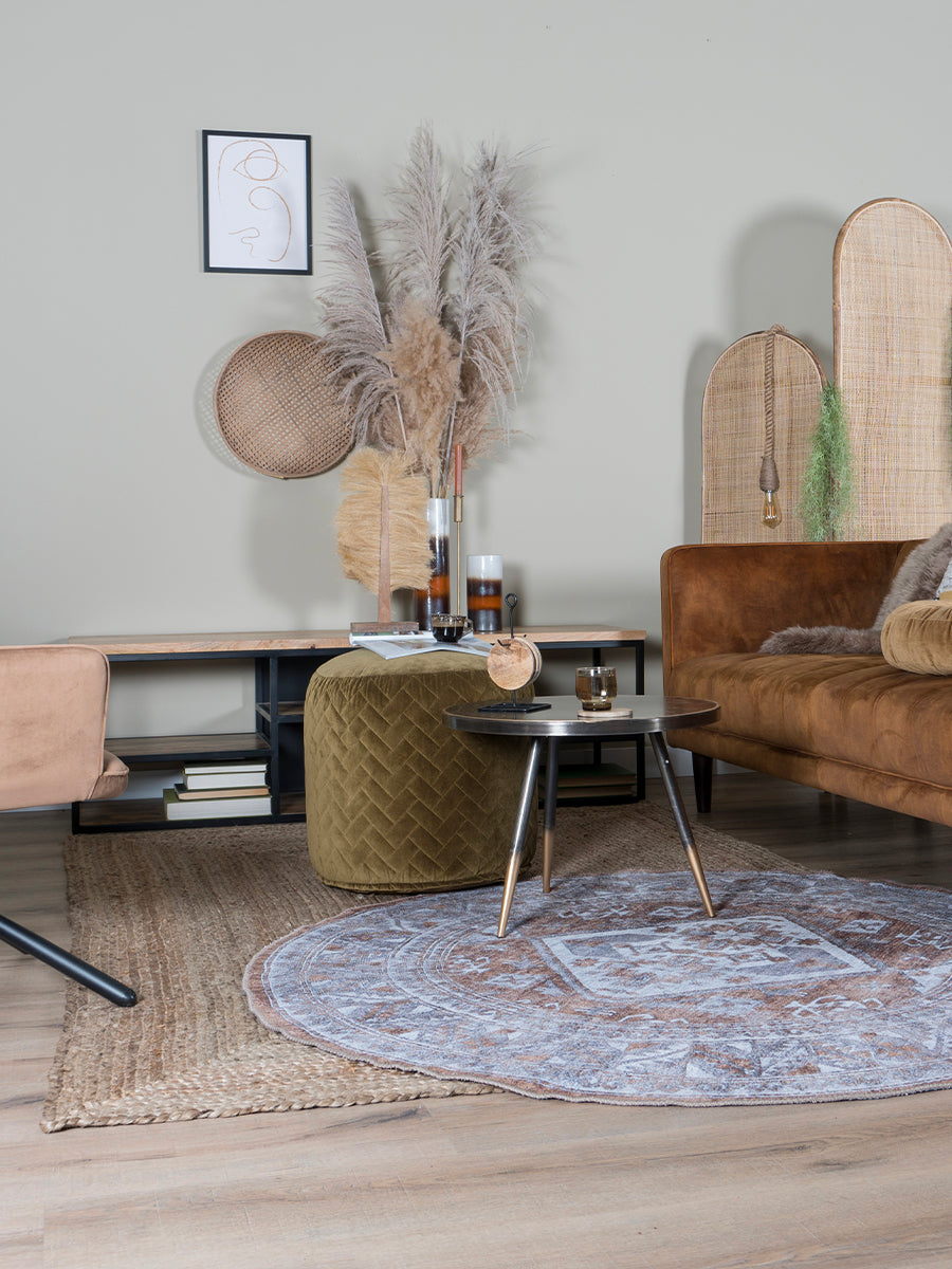Vloerkleed Laria Brown 5 Rond - view 2