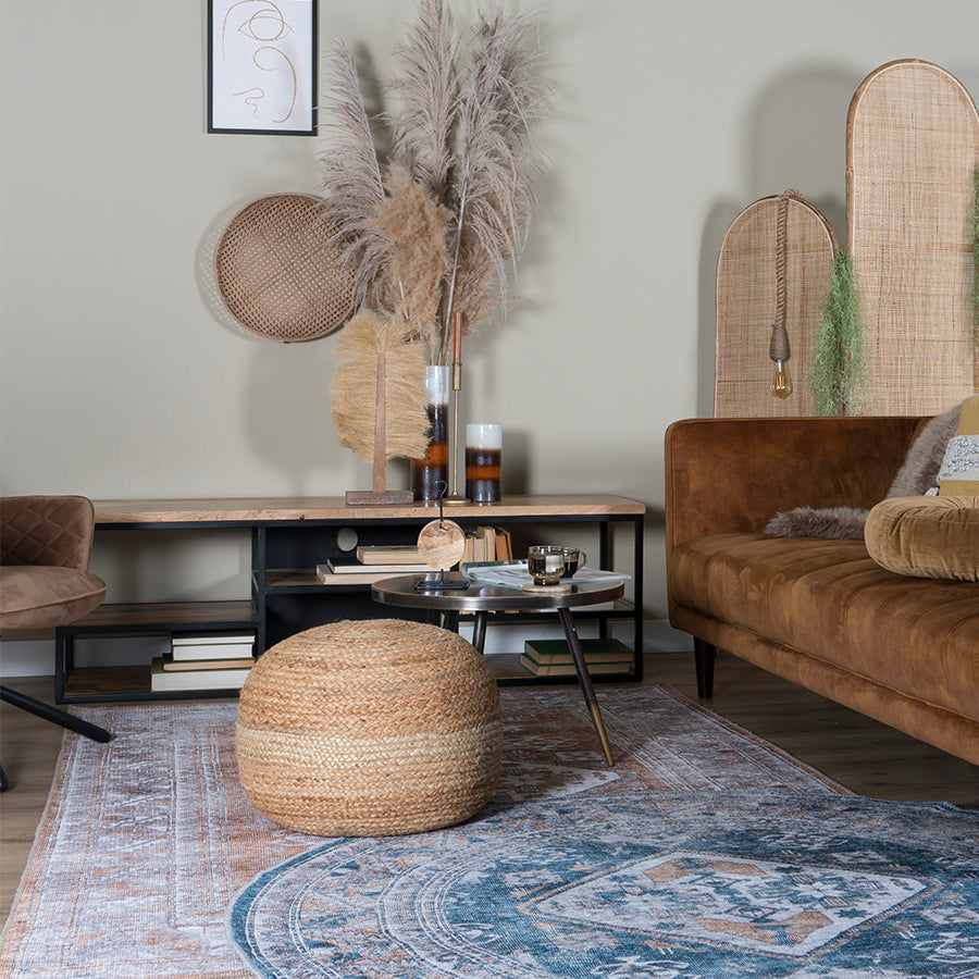 Vloerkleed Laria Blue 4 Rond - view 2