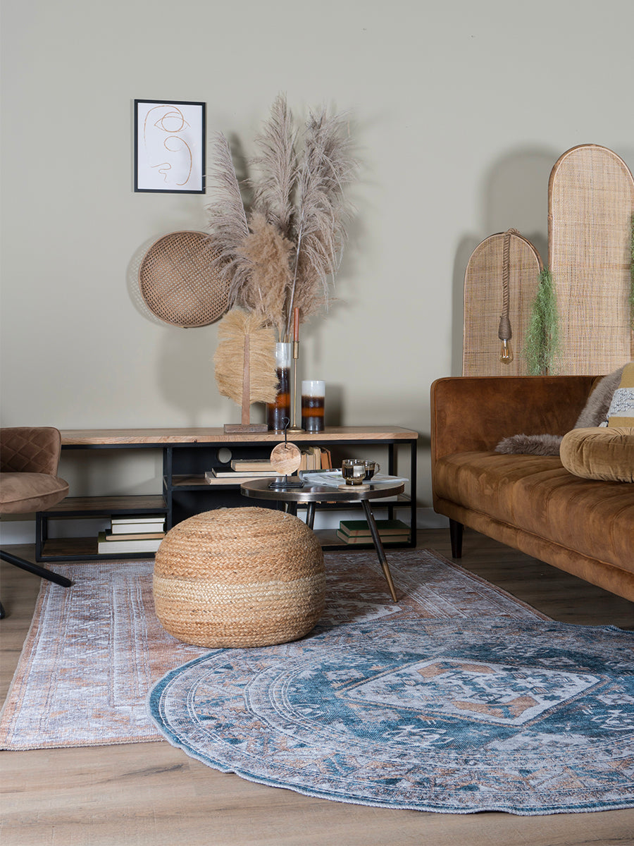Vloerkleed Laria Blue 4 Rond - view 2