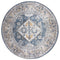 Vloerkleed Laria Blue 4 Rond - Blauw Rond