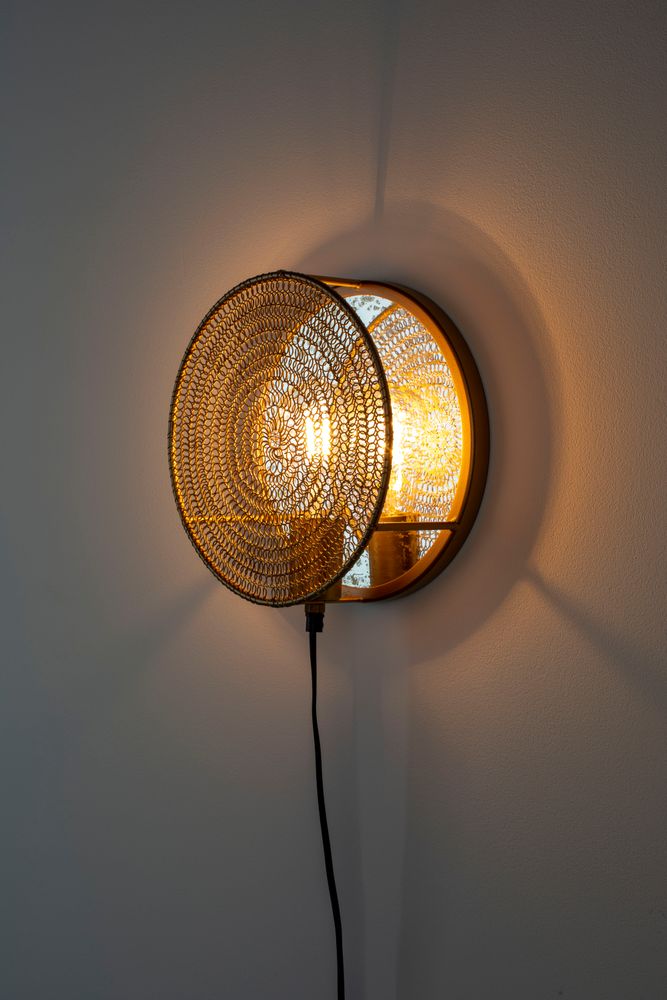 Lea Wandlamp Messing