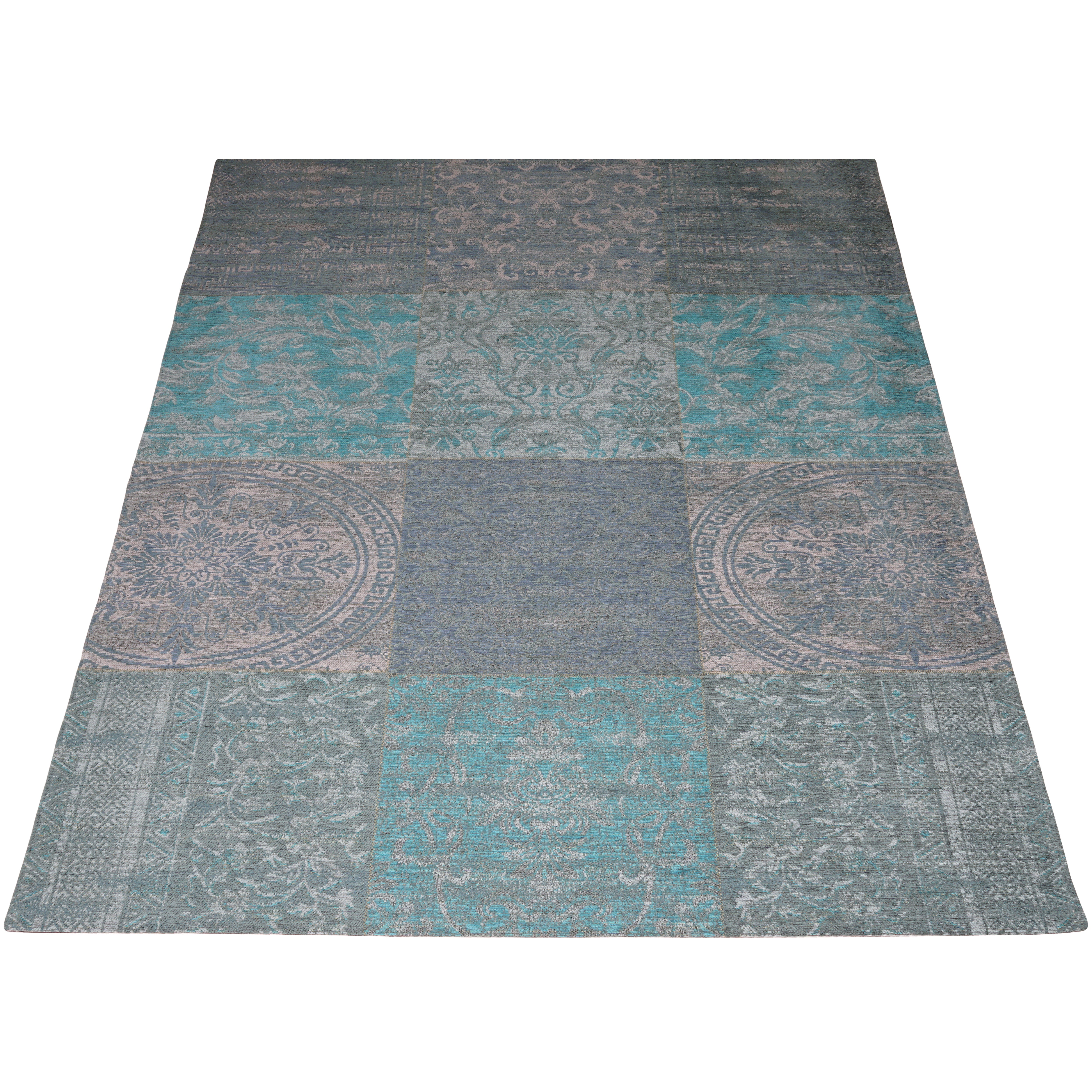 Karpet Lemon Turquoise 4007 - Blauw Rechthoekig