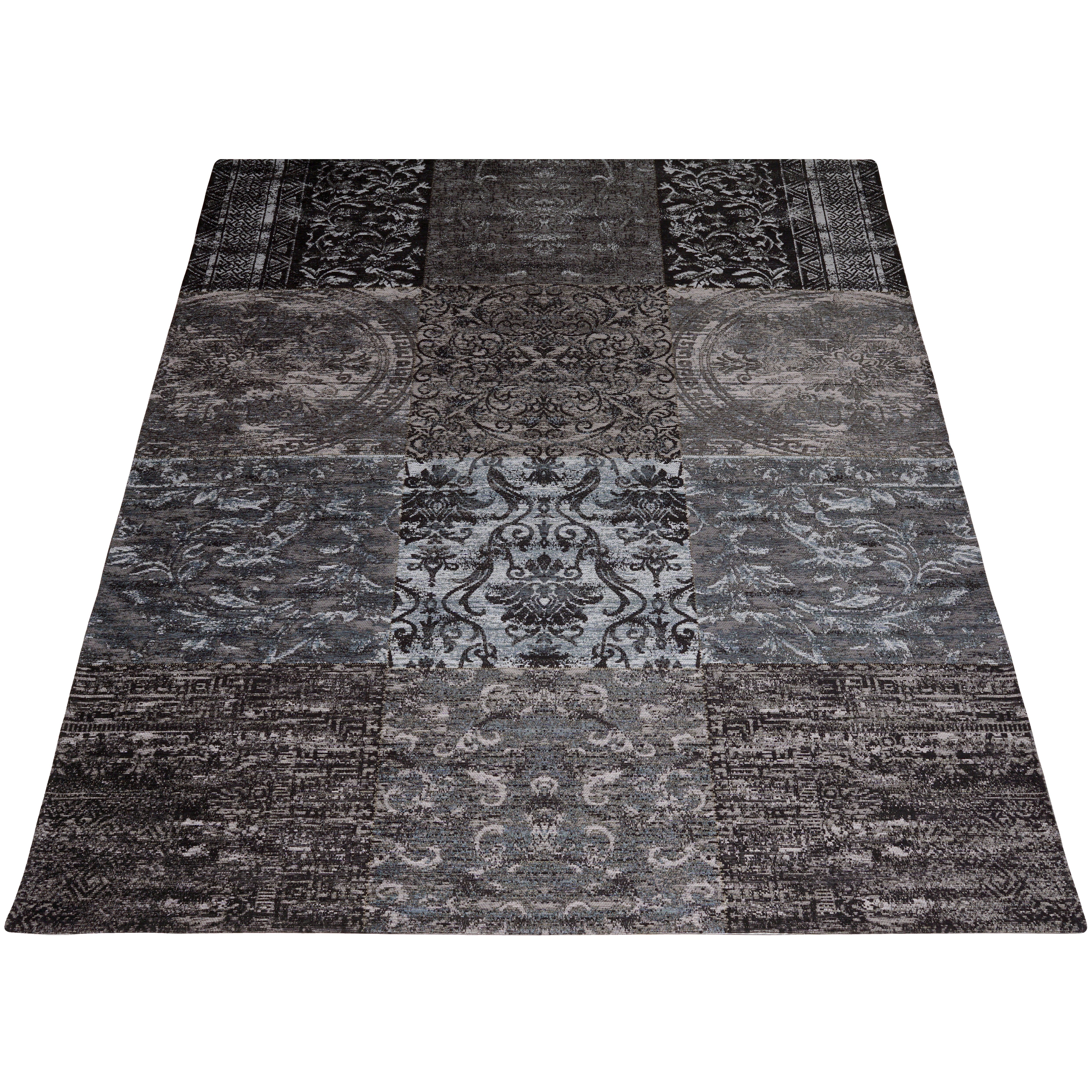 Karpet Lemon Antraciet 4005 - Zwart Rechthoekig