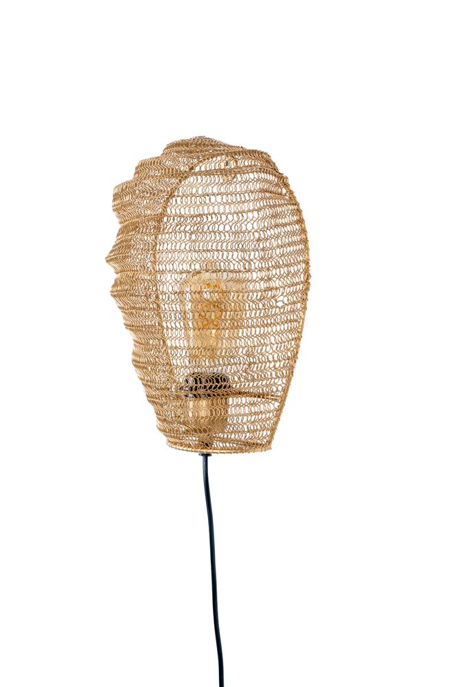 Lena Wandlamp Messing