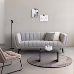 Karpet Viscose Dark Grey Rond - view 3