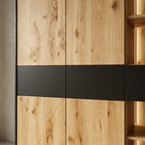 TPT Wandkast Boston - Massief Wild Eikenhout