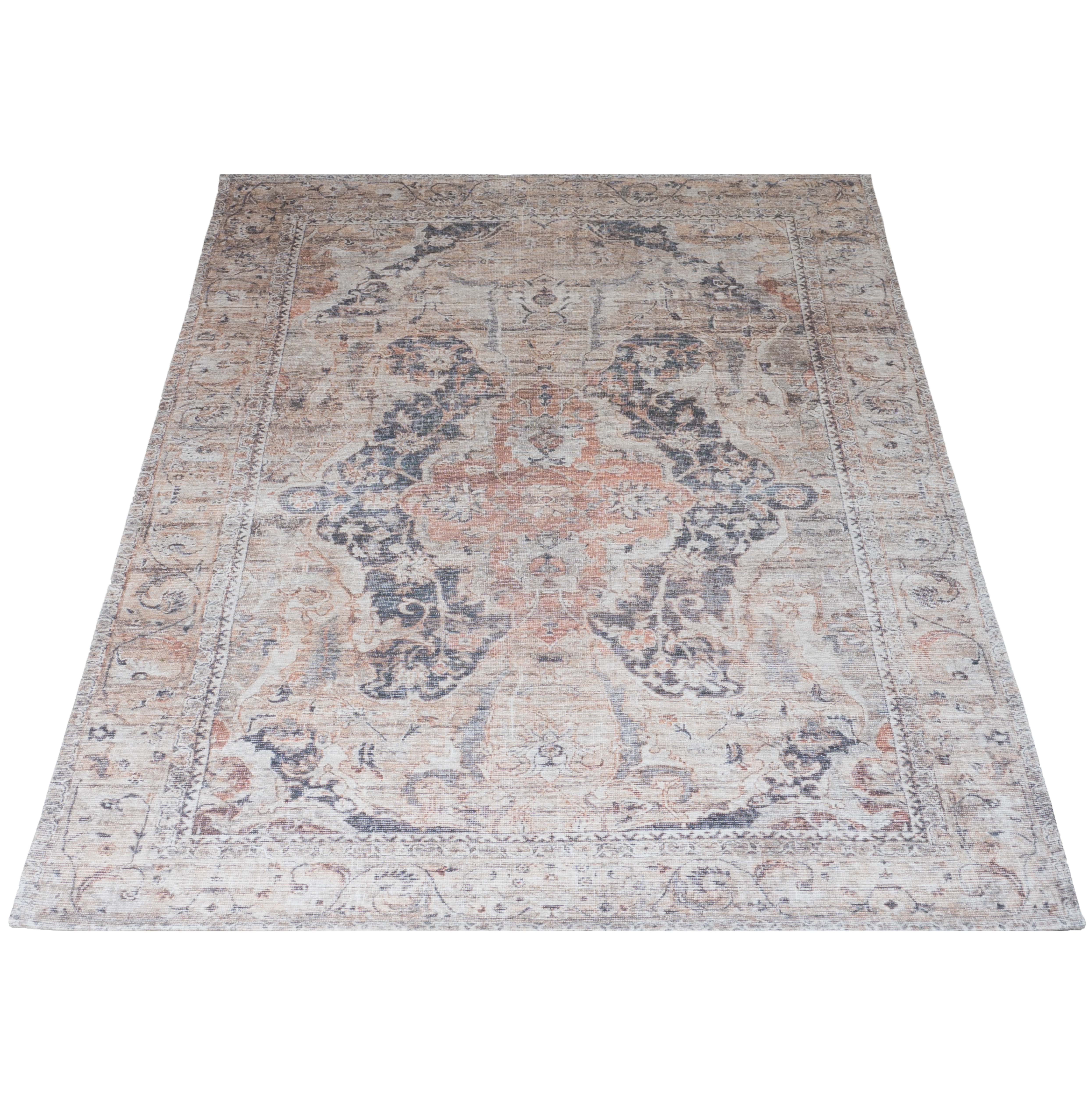 Vloerkleed Mahal Beige 00 - Beige Rechthoekig