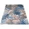 Vloerkleed Palm Blue - Meerkleurig Rechthoekig