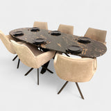Belvedere Eetkamertafel - Deens Ovaal (90x220cm)