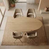 Tafel Koto - Ovaal - Matrix Hout Taps