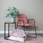 Karpet Viscose Pink Rond - view 4