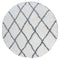Vloerkleed Jeffie Cream Rond - Wit Rond