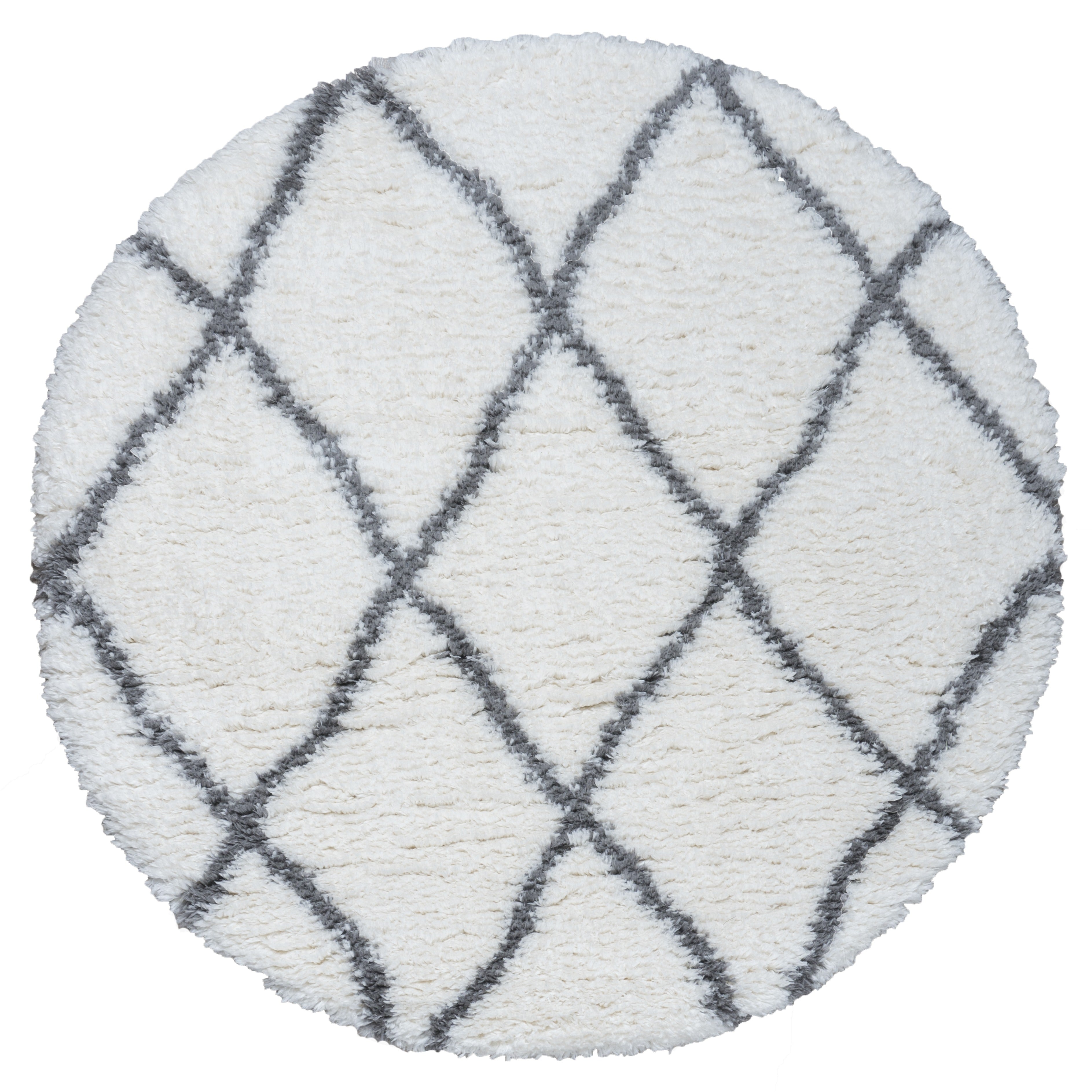 Vloerkleed Jeffie Cream Rond
