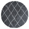 Vloerkleed Jeffie Grey Rond - Grijs Rond