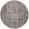 Karpet Viscose Dark Grey Rond - Grijs Rond
