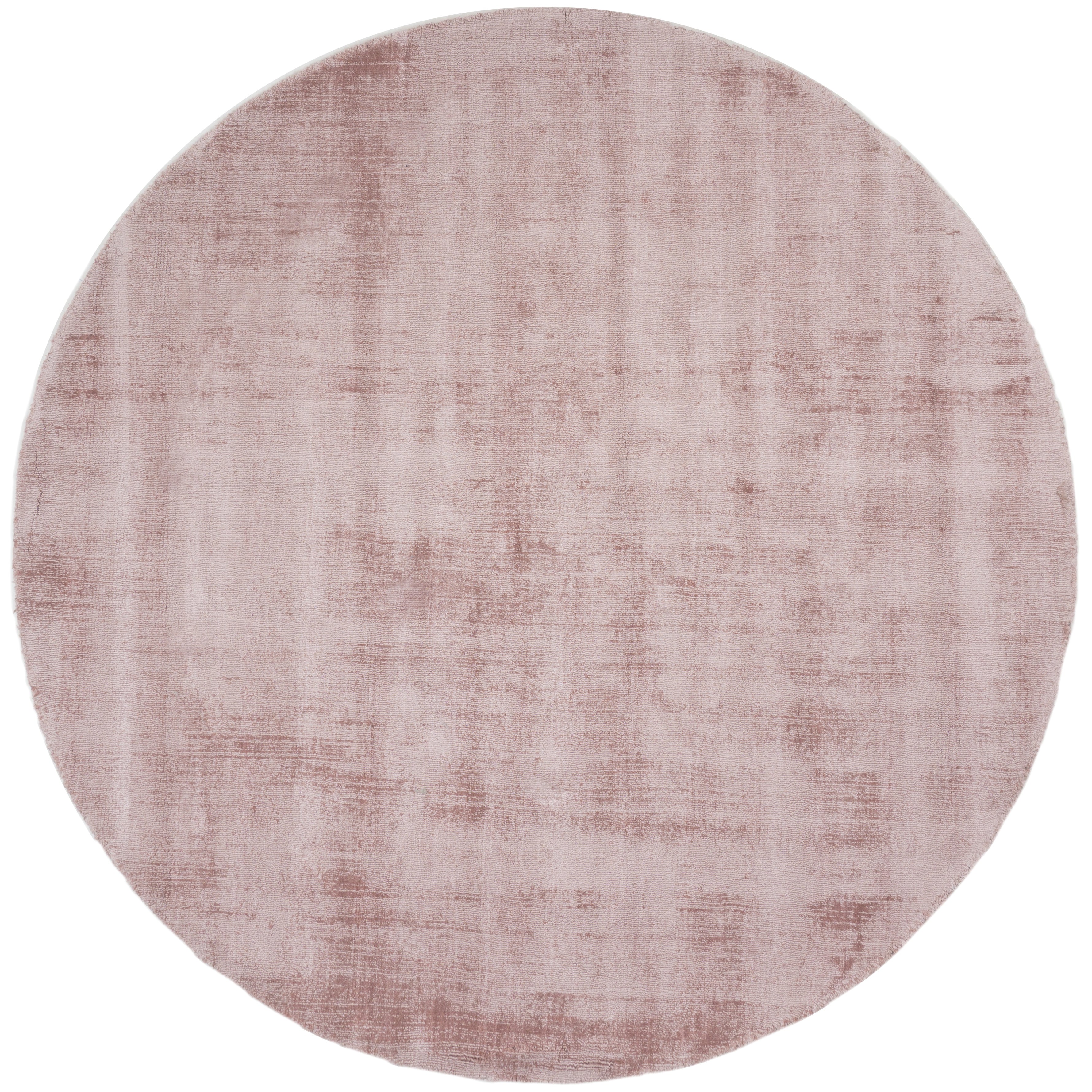 Karpet Viscose Pink Rond - Roze Rond