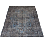 Vloerkleed Mila Groen/ Blauw - Grijs Rechthoekig