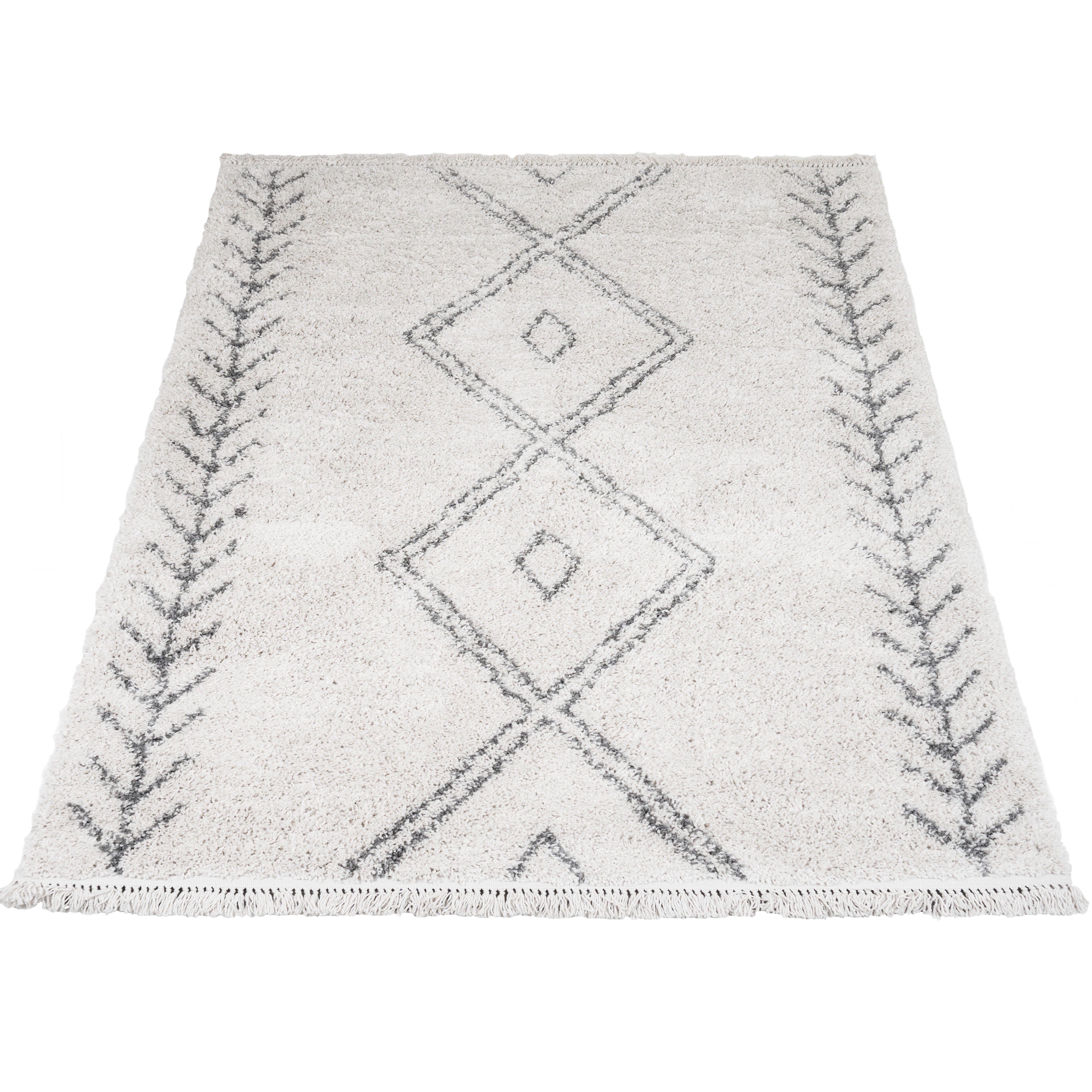 Vloerkleed Rabat Cream - Wit Rechthoekig