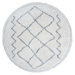 Vloerkleed Marrakesh Cream Rond - Wit Rond