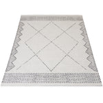 Vloerkleed Ravi Grey - Beige Rechthoekig