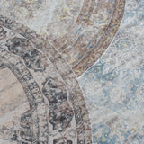 Vloerkleed Viola Blue Rond - view 4