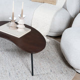 Vloerkleed Scott Taupe Rond - view 2