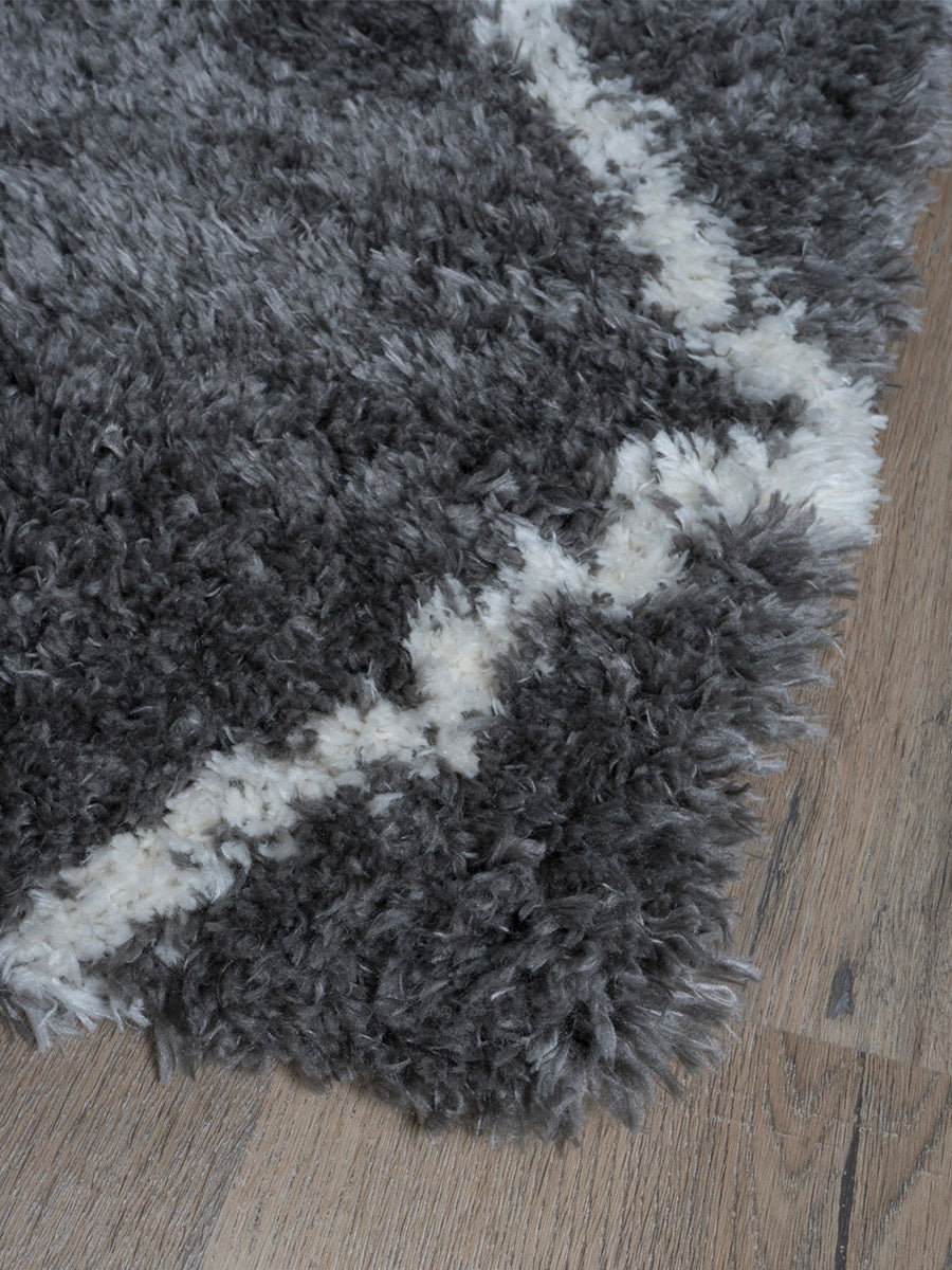 Vloerkleed Jeffie Grey - view 3
