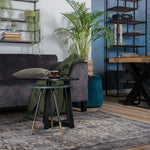 Vloerkleed Mila Antraciet/ Green - view 4