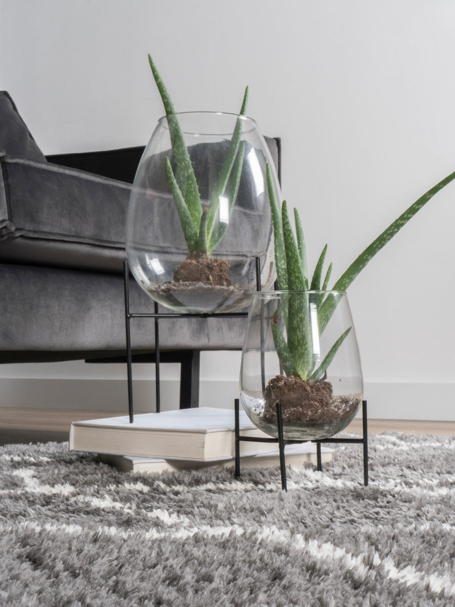 Vloerkleed Jeffie Grey Rond - view 3