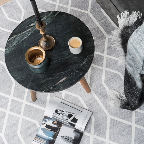 Vloerkleed Pattern Grijs Rond - view 2