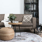 Vloerkleed Juud Grijs Rond - view 2