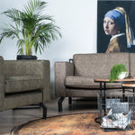 Vloerkleed Yves Oker Rond - view 2