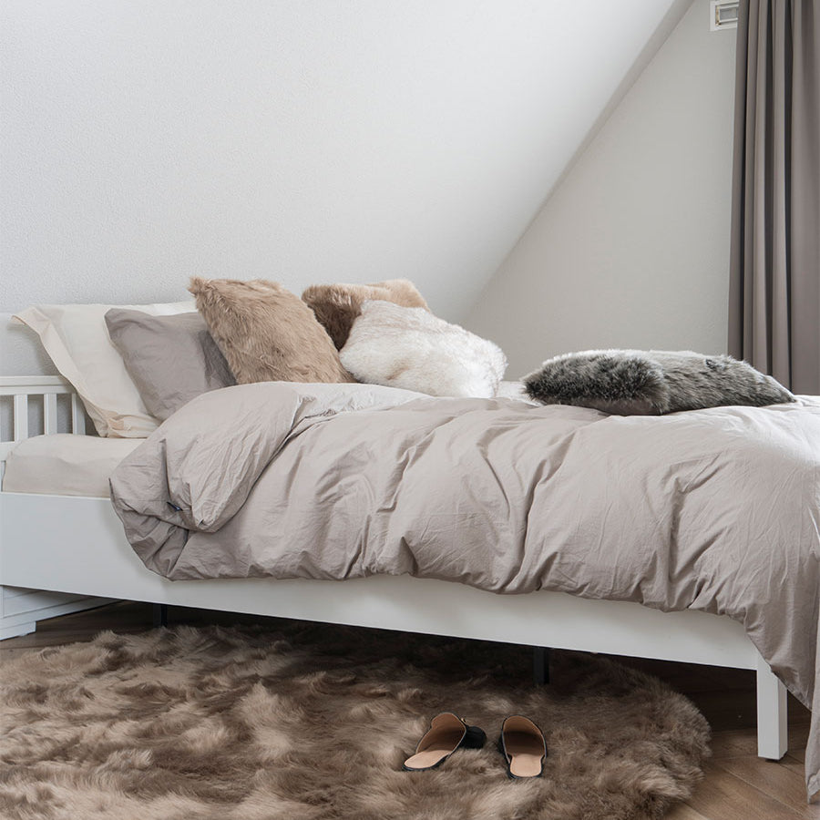 Vloerkleed Donsie Brown Rond - view 2