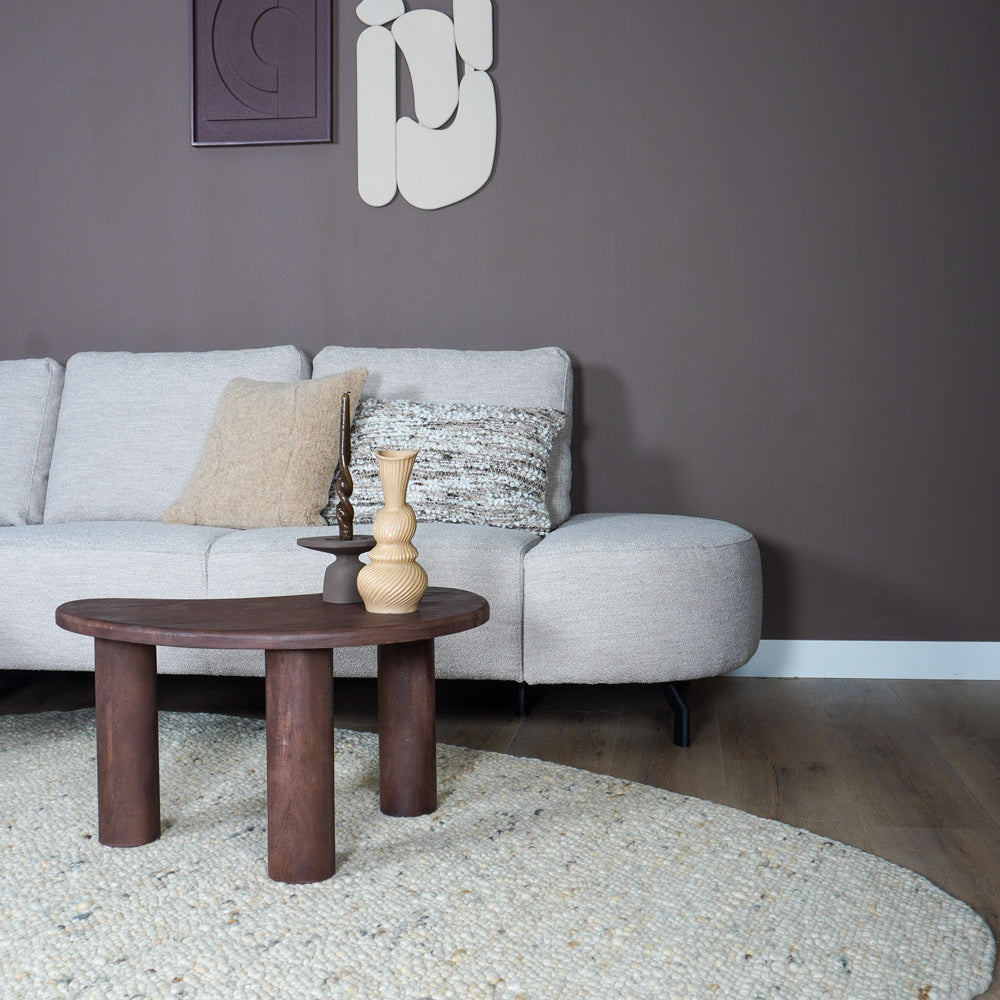 Vloerkleed Stone Beige 215 - Kiezelvormig - view 2