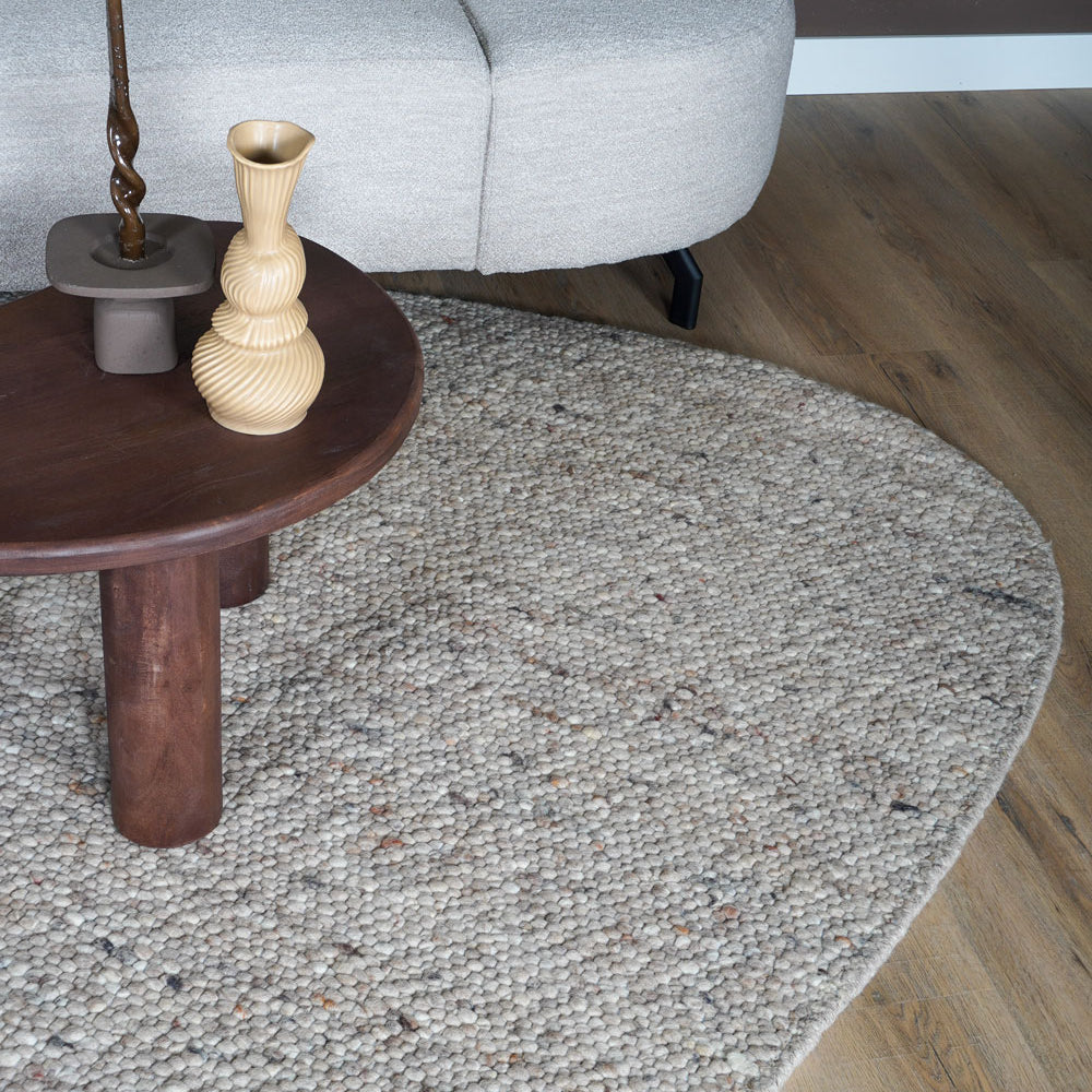 Vloerkleed Stone Donker Beige 417 - Kiezelvormig - view 2