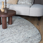 Vloerkleed Stone Licht Grijs 421 - Kiezelvormig - view 2