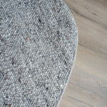 Vloerkleed Stone Licht Grijs 421 - Kiezelvormig - view 4