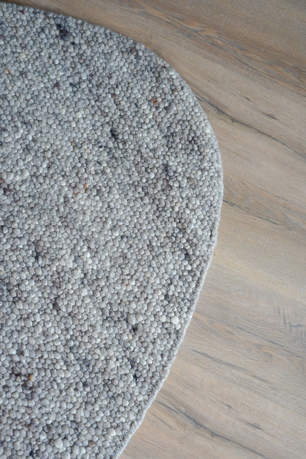 Vloerkleed Stone Licht Grijs 421 - Kiezelvormig - view 4