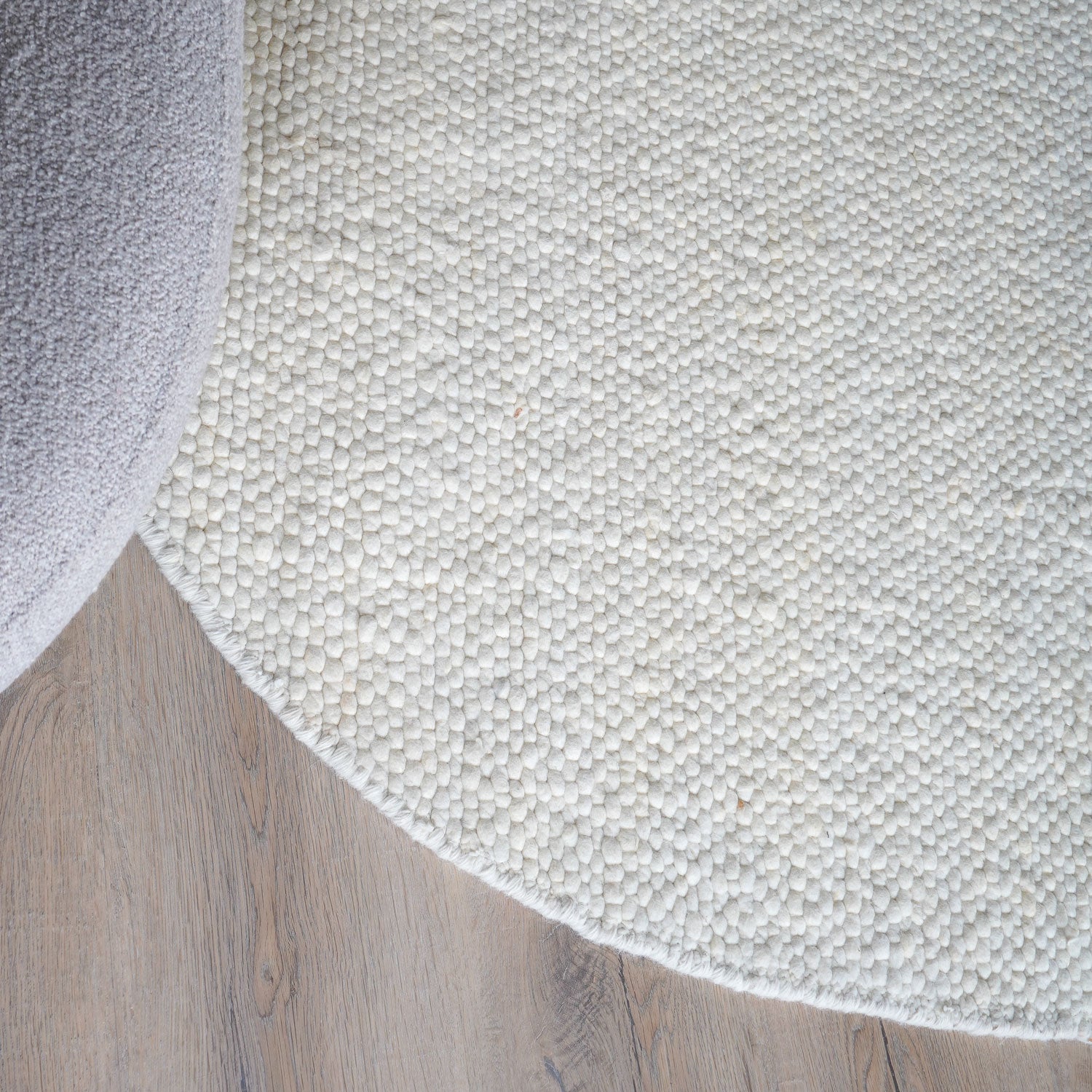 Vloerkleed Stone White - Kiezelvormig - view 3