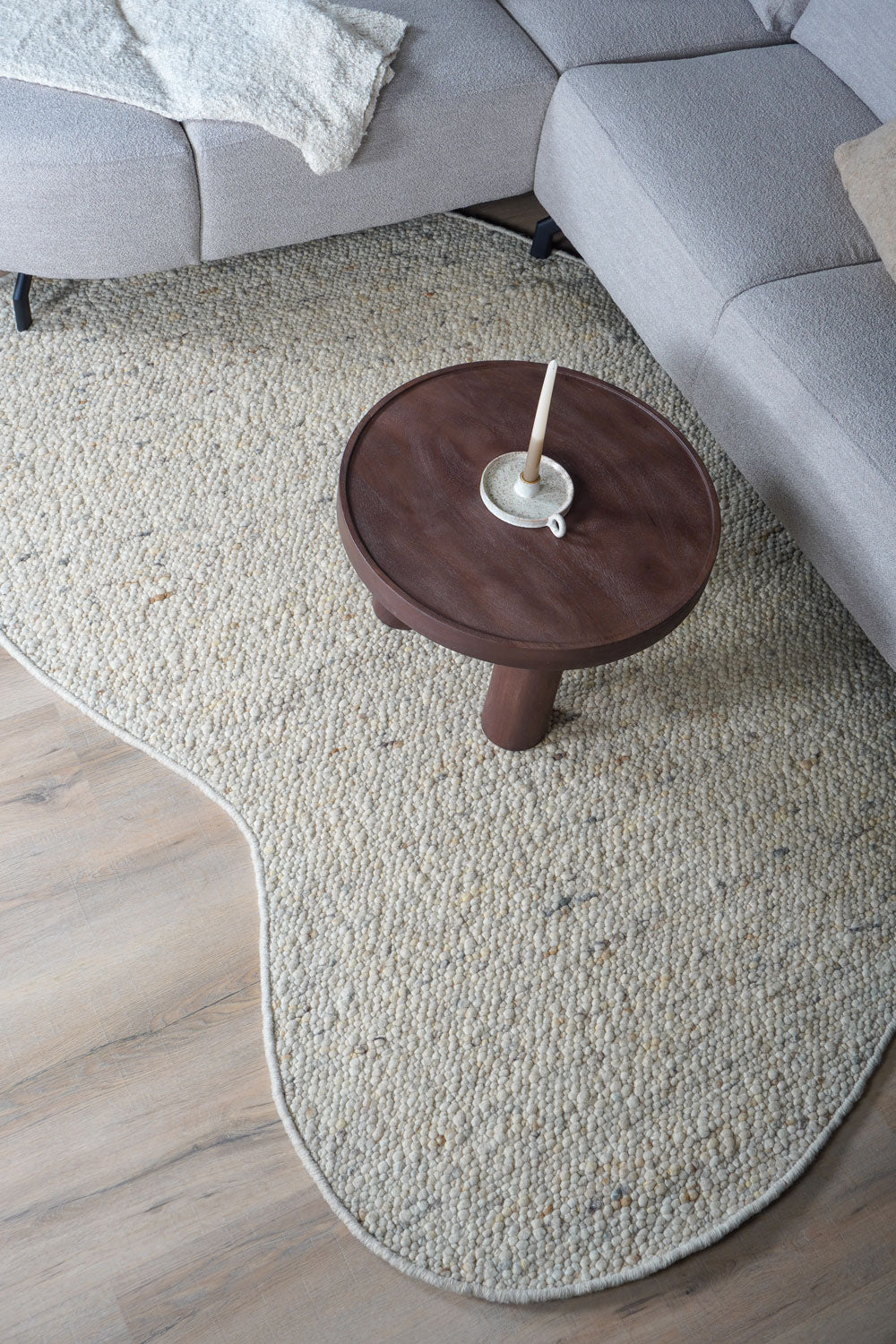 Vloerkleed Stone Beige 215 - Organisch - view 2