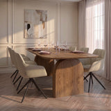 Tafel Liam - Deens Ovaal Deluxe - Massief Eikenhout