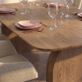 Tafel Liam - Deens Ovaal Deluxe - Massief Eikenhout