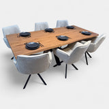 Tafel Boomstam eikenhout - Matrix - Toscane 102