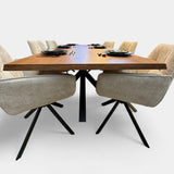 Tafel Boomstam eikenhout - Matrix - Toscane 102