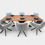 Tafel Boomstam eikenhout - Matrix - Toscane 102