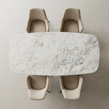 Atlas White marmer tafel